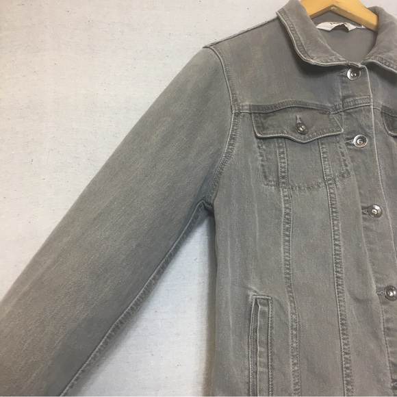 L.L. Bean Trucker Denim Jacket – Women’s Medium (Worn Grey) - Picture 5 of 16